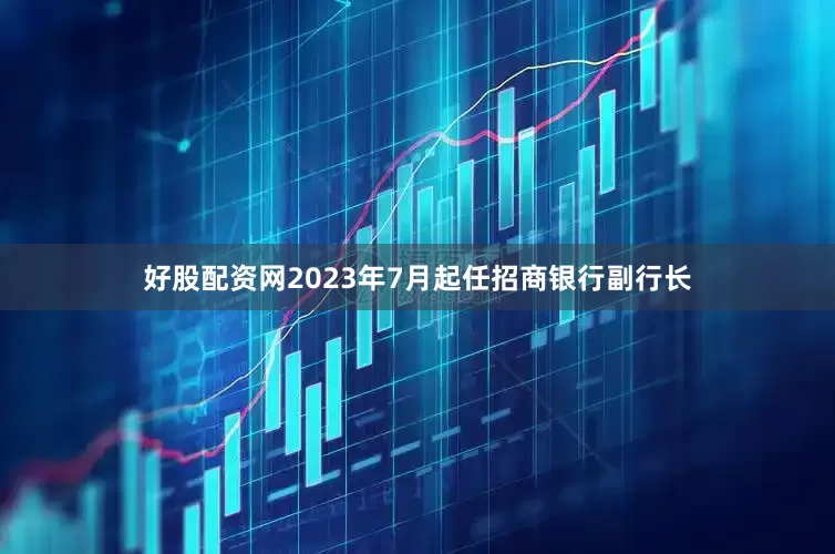 好股配资网2023年7月起任招商银行副行长